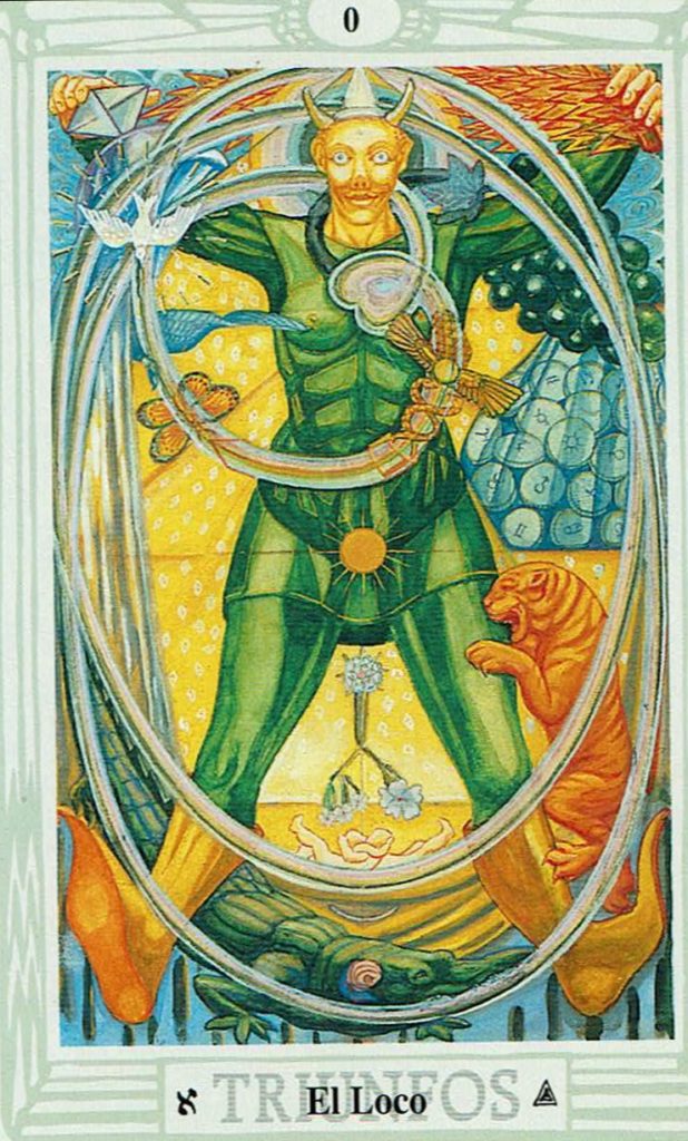 00 - El Loco - Tarot Crowley