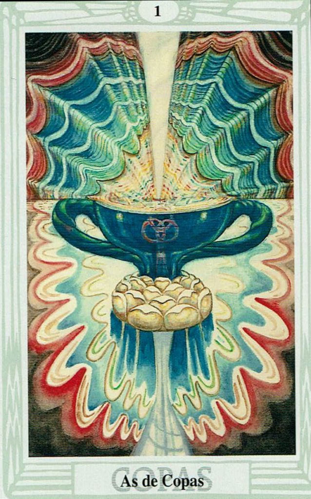 As de Copas del Tarot Thoth