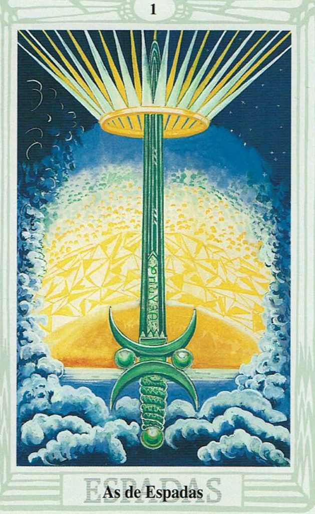 As de Espadas del Tarot Thoth