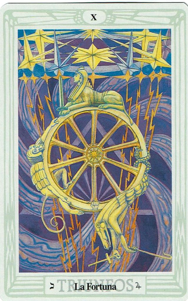La Rueda de la Fortuna del Tarot Thoth