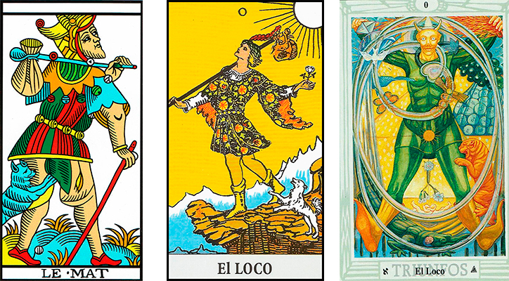 Diferencias entre Rider Waite, Marsella y Thoth