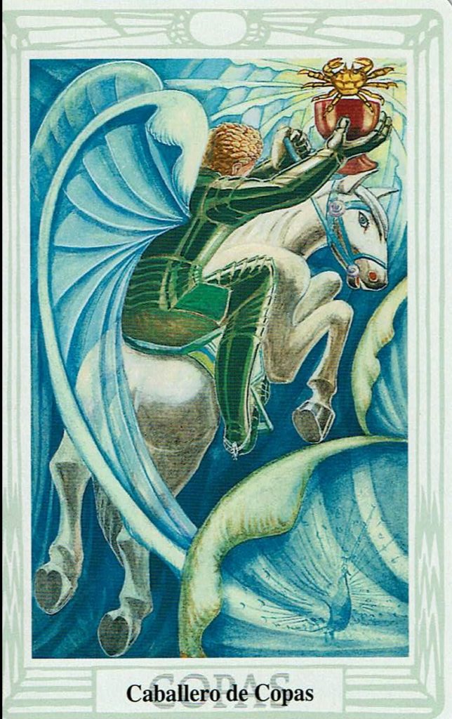 Caballero de Copas del Tarot Thoth