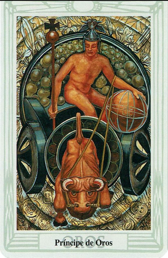 Príncipe de Oros del Tarot Thoth